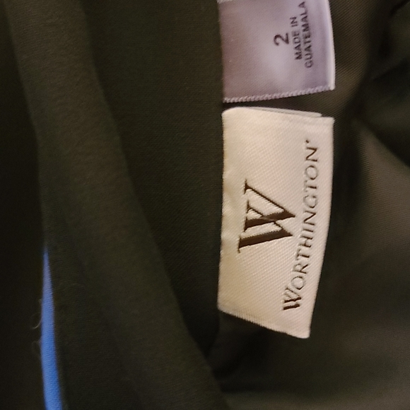 Worthing Color Block Skirt. Size 2 - Picture 3 of 3